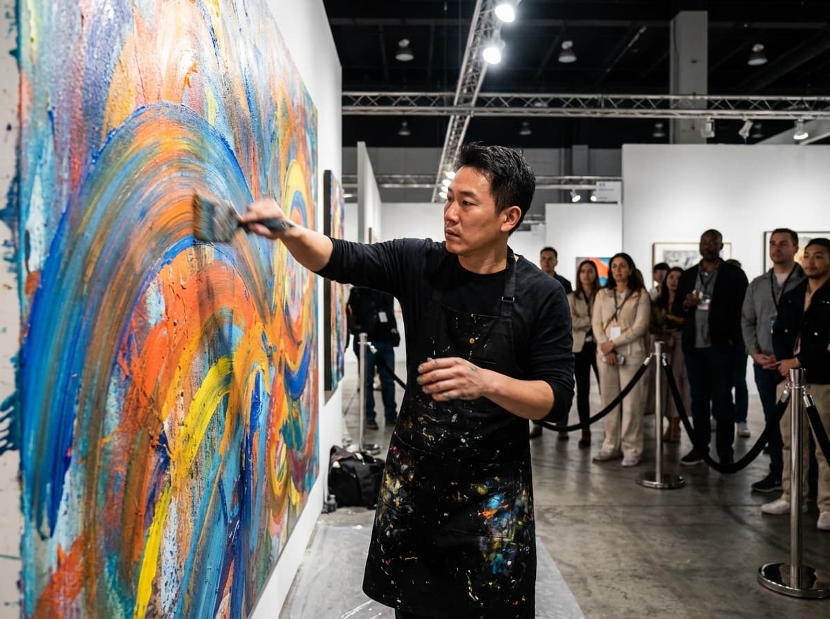 실시간 라이브 퍼포먼스 — 창작 과정의 공유